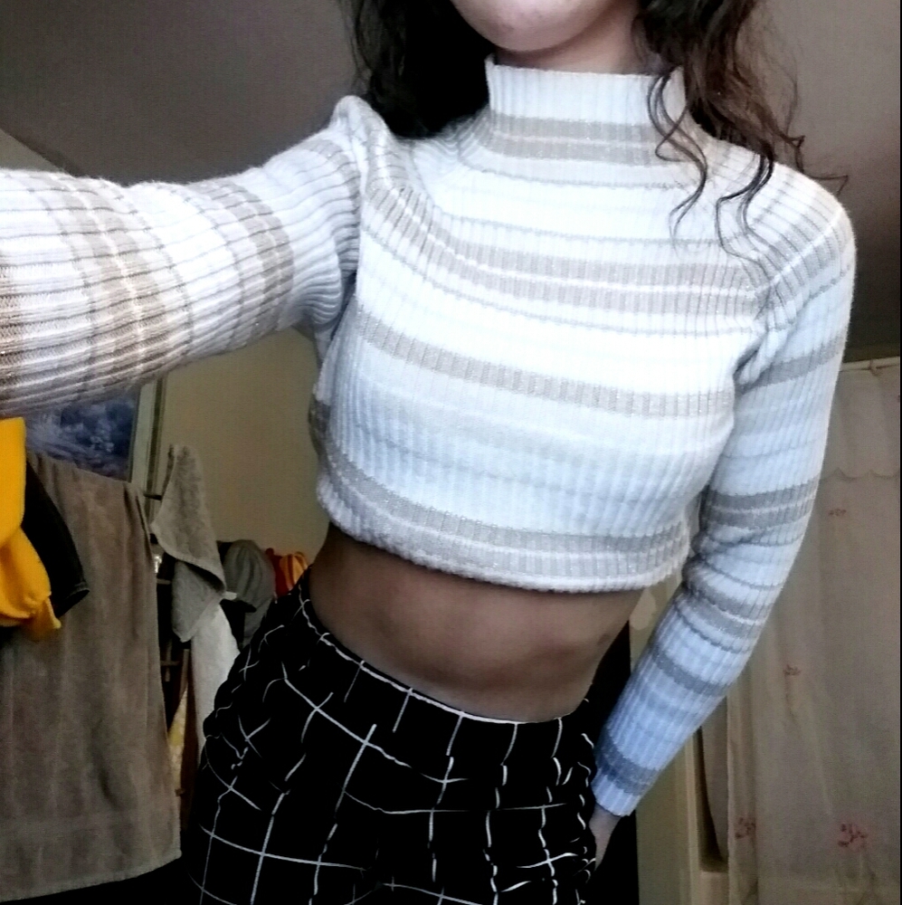 St. John's Bay mockneck sweater